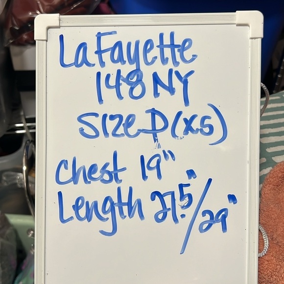 Lafayette 148 White Long Sleeve Button Down Button Accent Along Sleeve Size XS - Picture 10 of 13